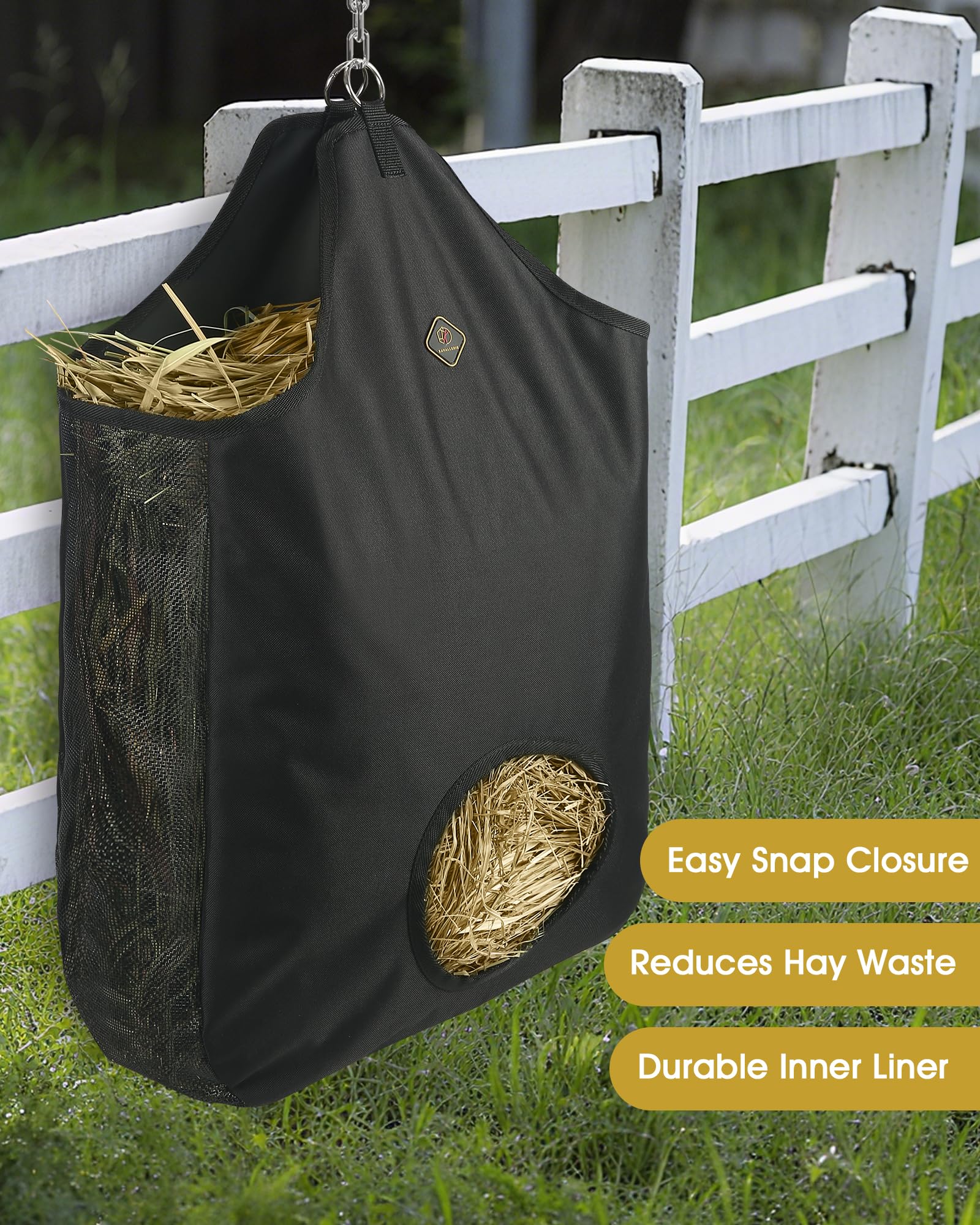 Kavallerie Sac à foin doublure intérieure, durabilité accrue lors d’utilisations répétées.