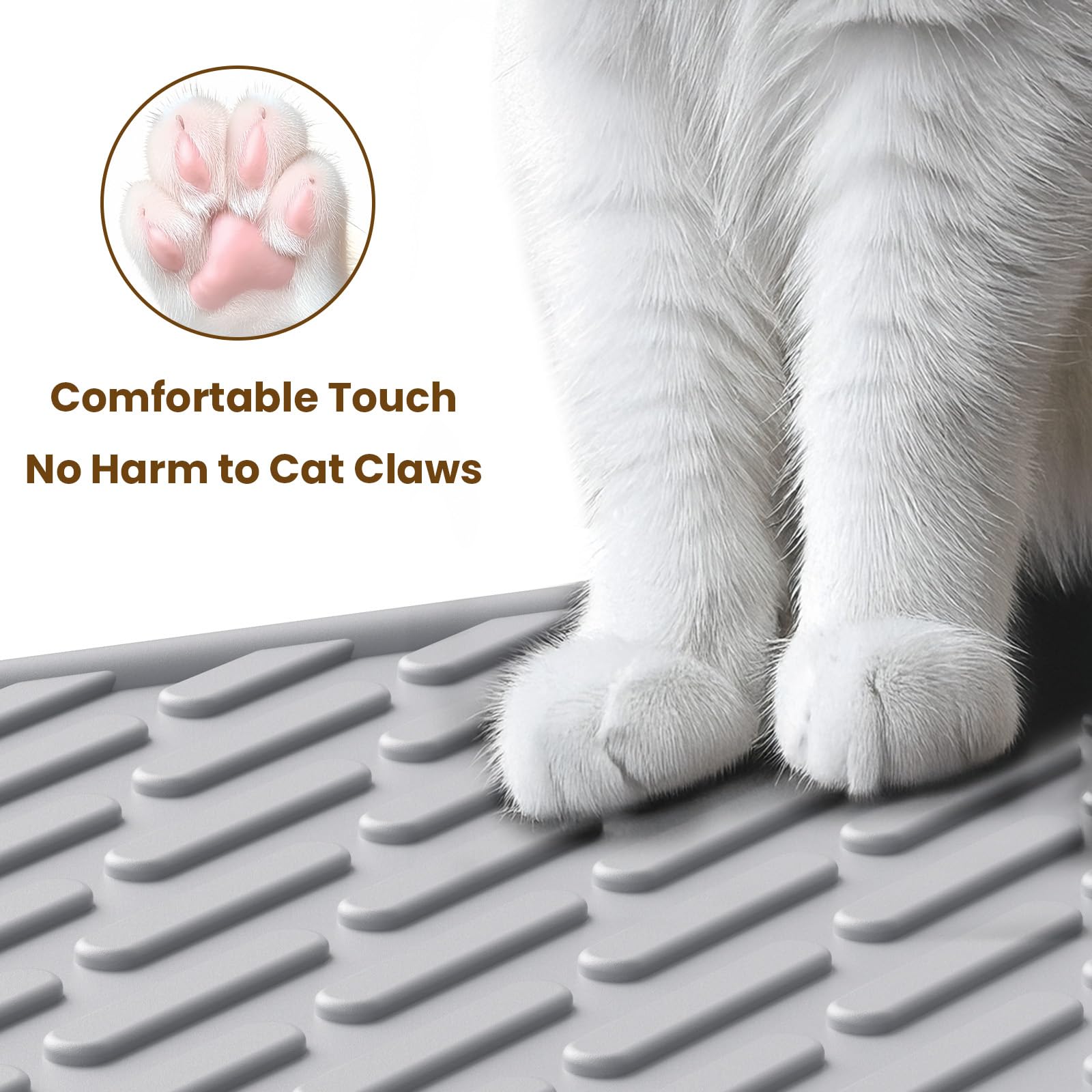 Nettoyage facile : secouer ou rincer les résidus pour le tapis kaxionage.