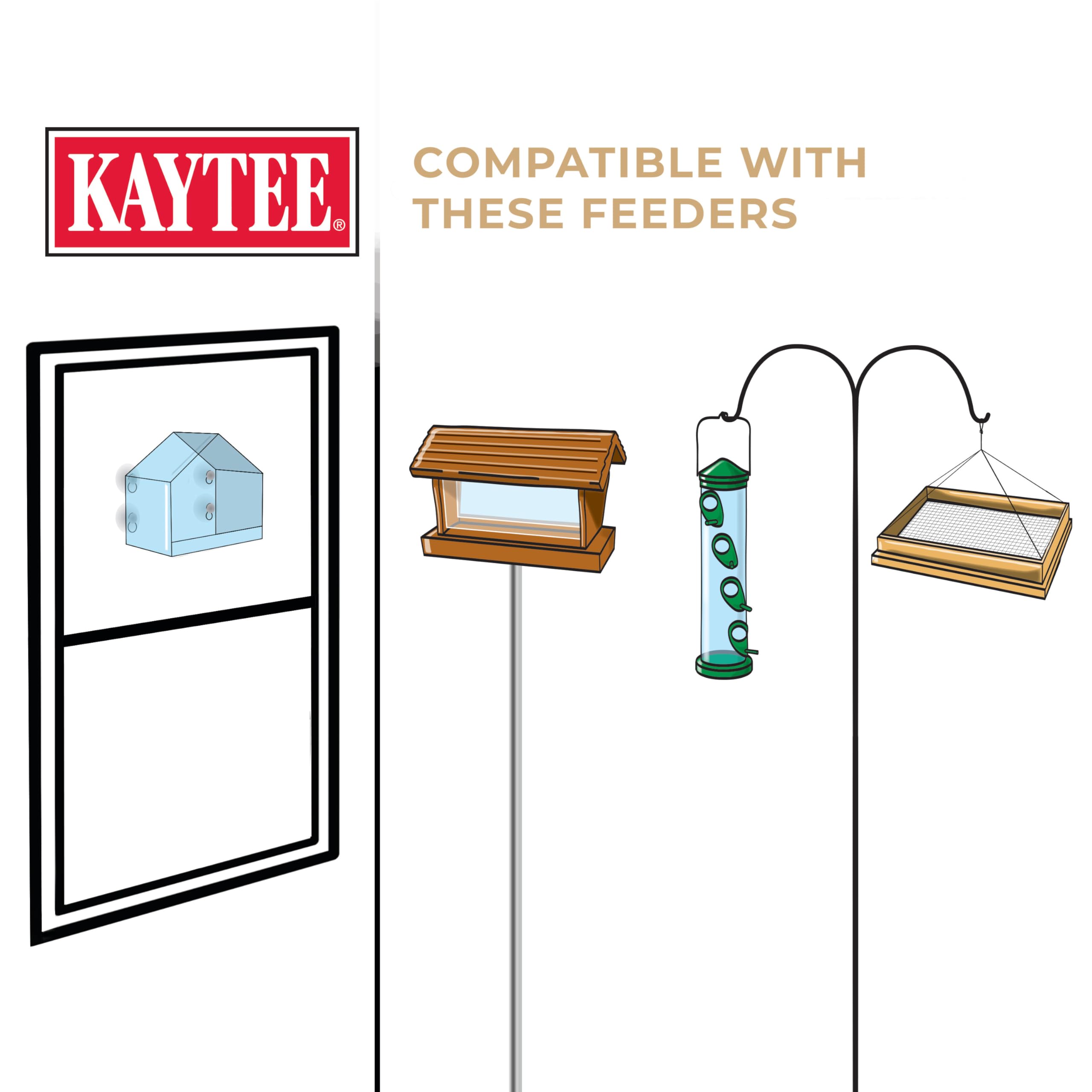 Kaytee alimentation toute l'année, nourrir les oiseaux en toutes saisons.
