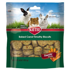 Kaytee Timothy Biscuits: biscuit timothy et carotte pour petits animaux, soutien digestif