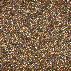 Kaytee bocal transparent montrant aliments variés, encouragement à la mâche et au goût.