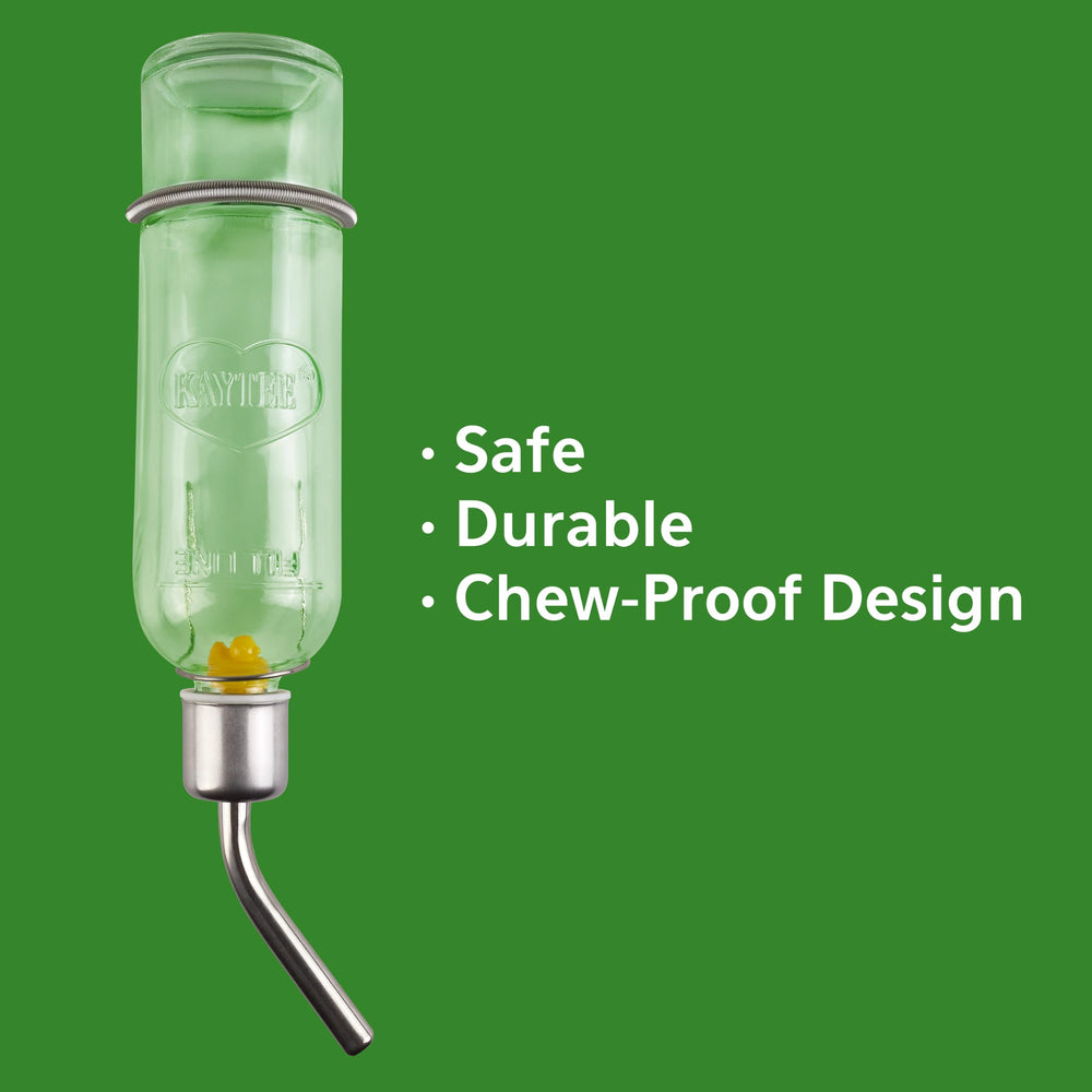 Kaytee bouteille d'eau 12 onces, capacité pratique pour petits animaux.