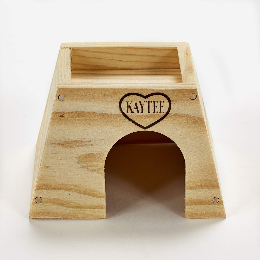 Kaytee cachette naturelle petite bois – cachette prête à l'emploi pour nid douillet.