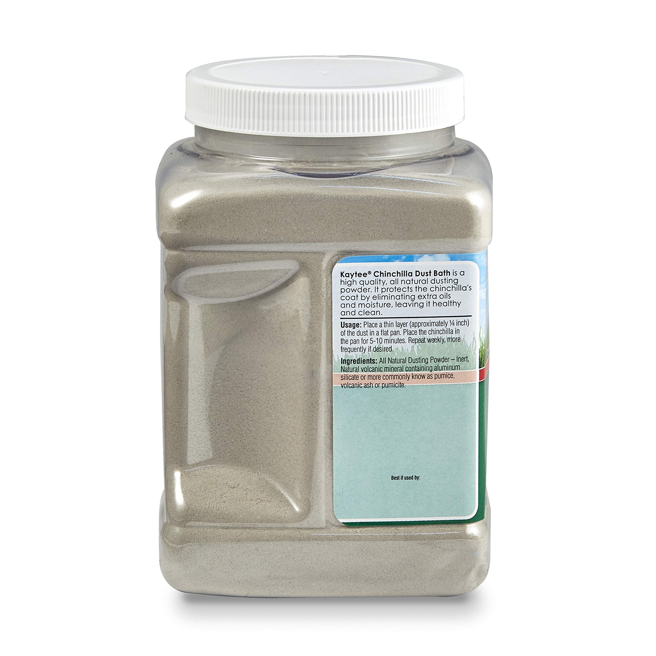 Kaytee Chinchilla - texture poudre naturelle facilitant l'application.