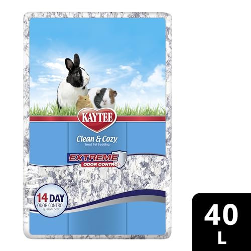 Kaytee Clean & Cozy: solution polyvalente pour différents types d’habitats et rongeurs.