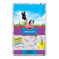 Kaytee litière lavande en papier absorbante et douce pour petits animaux