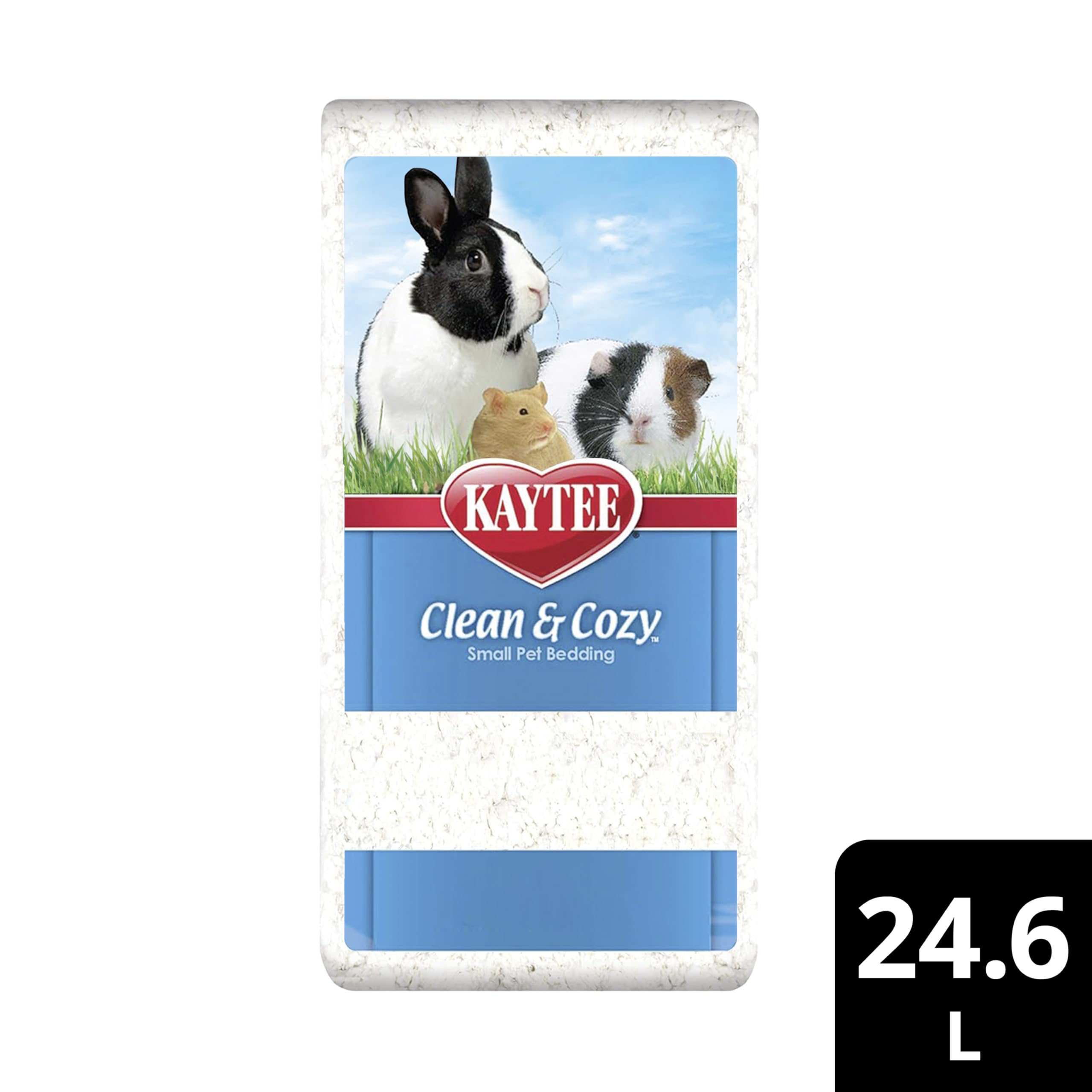 Kaytee Clean & Cozy lit durable: changement facile et entretien pratique.
