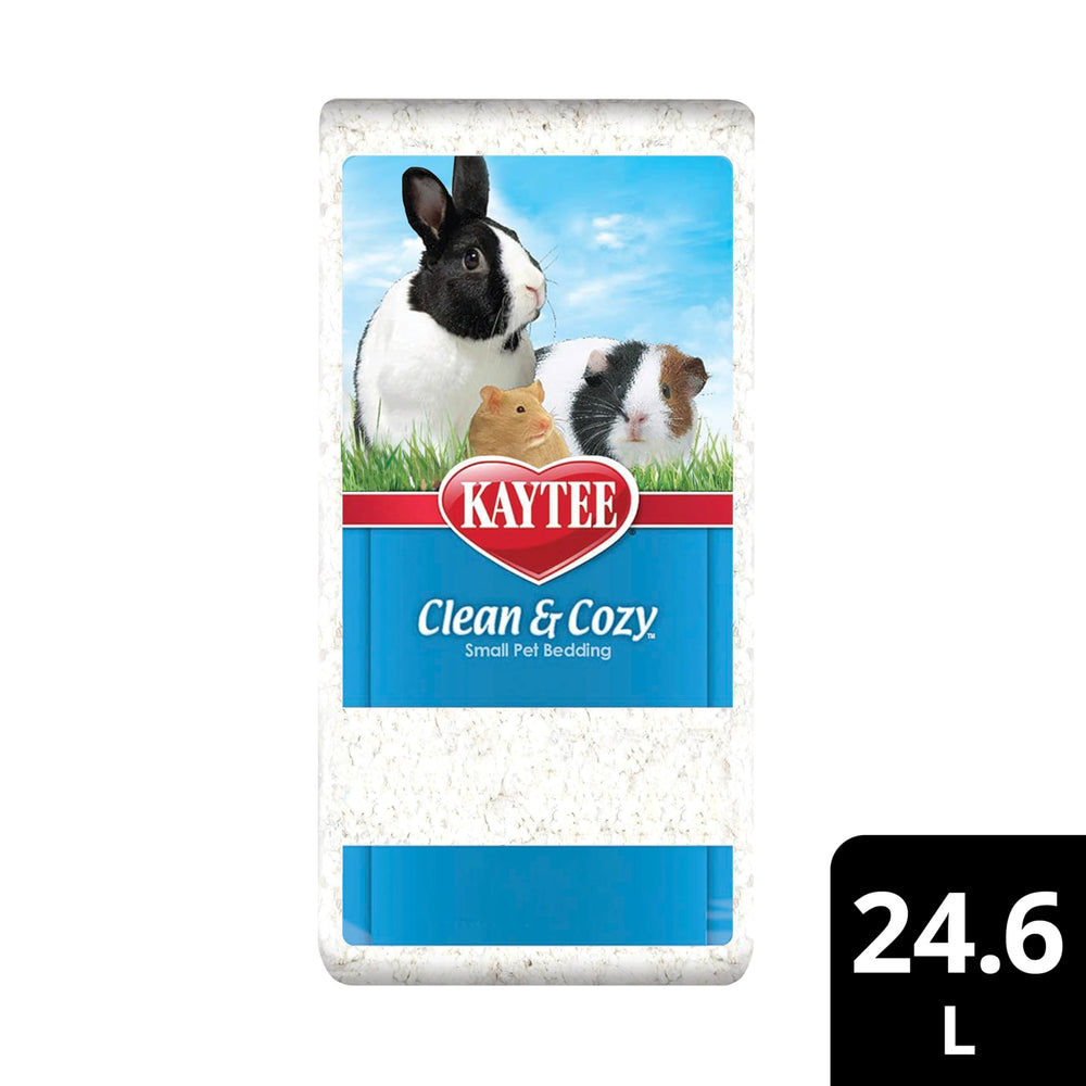Kaytee Clean & Cozy lit durable: changement facile et entretien pratique.