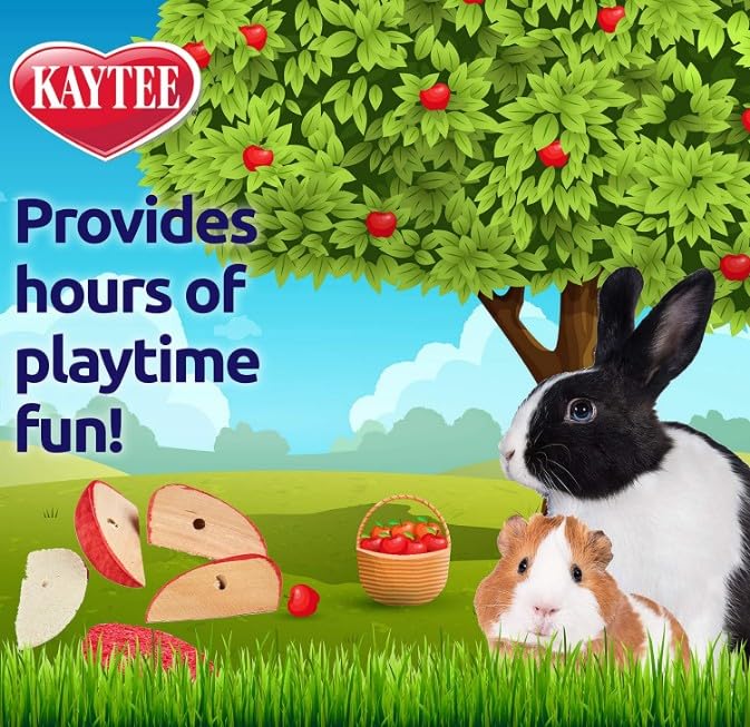 Kaytee Combo Chews: trou d'attache Ka-Bob pour un usage pratique et propre.