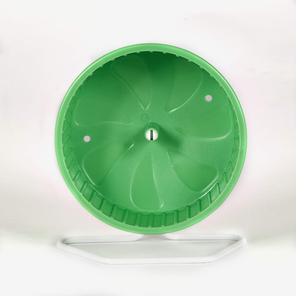 Kaytee Comfort Wheel montre une conception anti-queue facilitant l’entrée et la sortie.