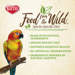 Kaytee Conure Naturel avec vitamines et minéraux pour une nutrition équilibrée.