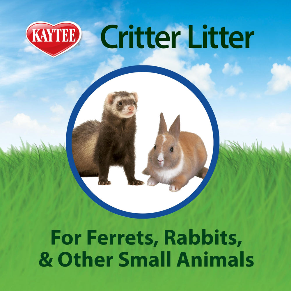 Kaytee Critter Litter se renouvelle facilement tous les 2-3 jours.