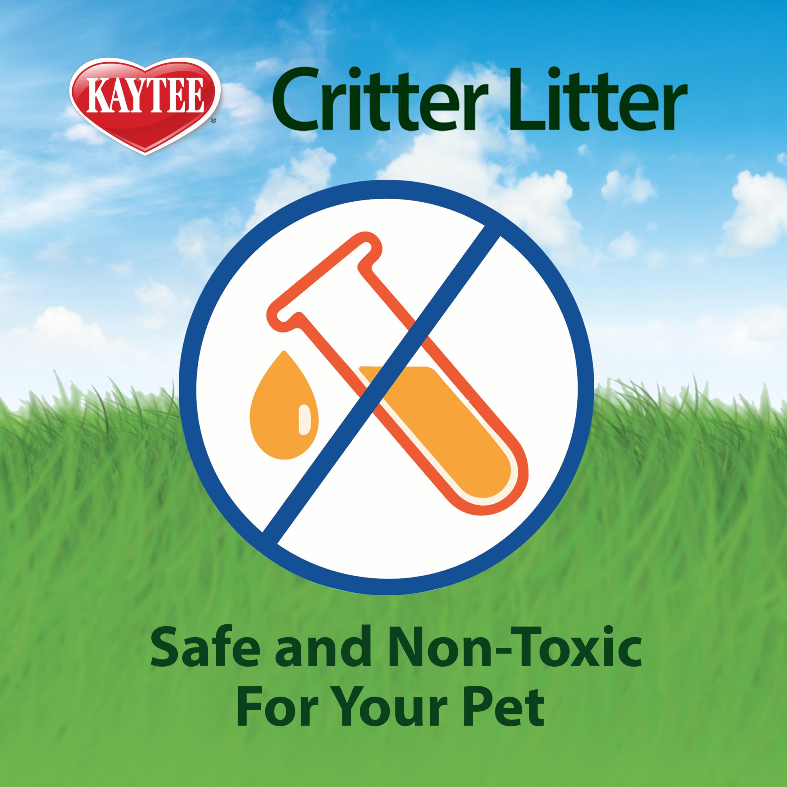 Kaytee Critter Litter est composée de minéraux naturels sûrs.