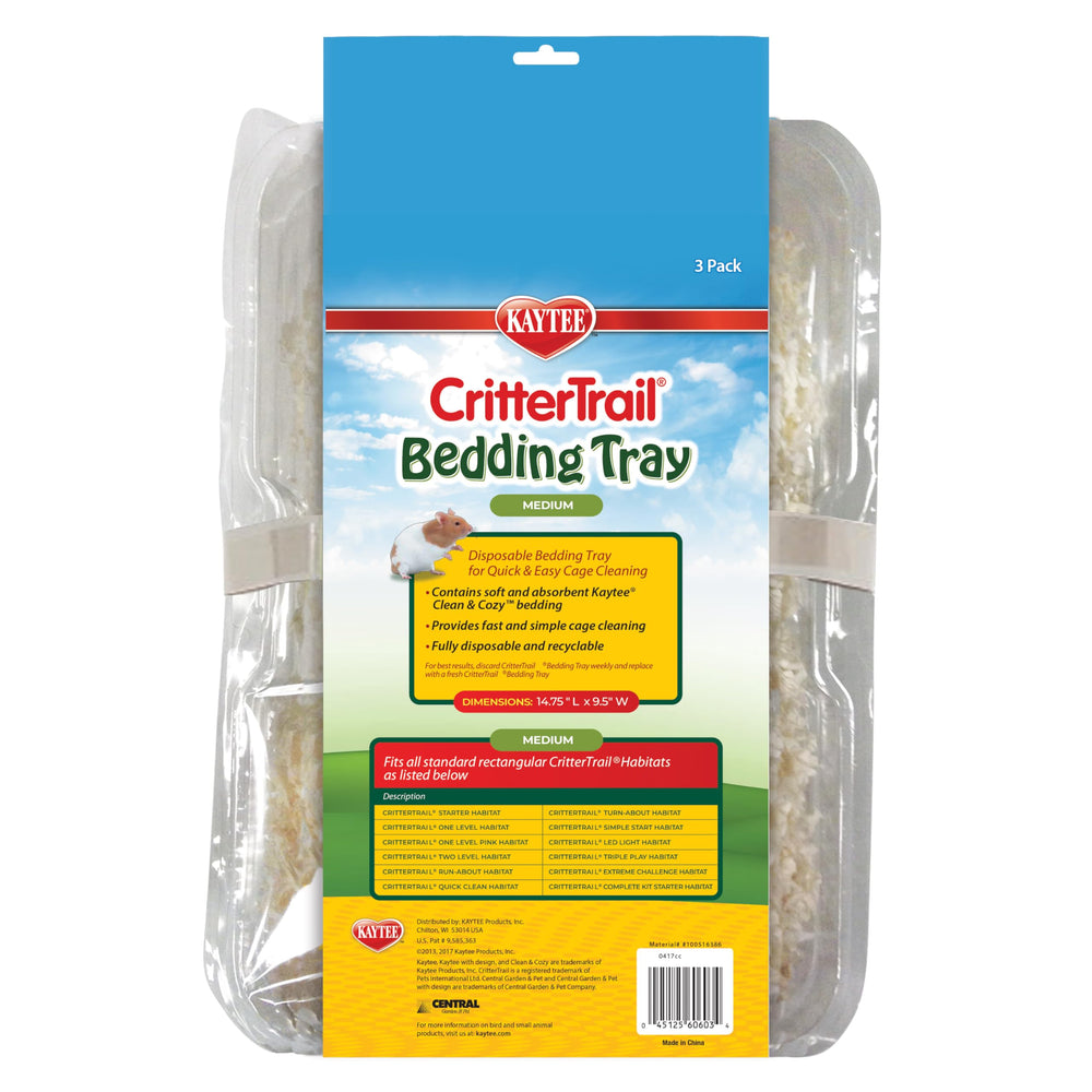 Kaytee CritterTrail nettoyage hebdomadaire rapide, gain de temps.