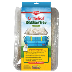 Kaytee CritterTrail plateau-litière 3-pack, nettoyage rapide et pratique.