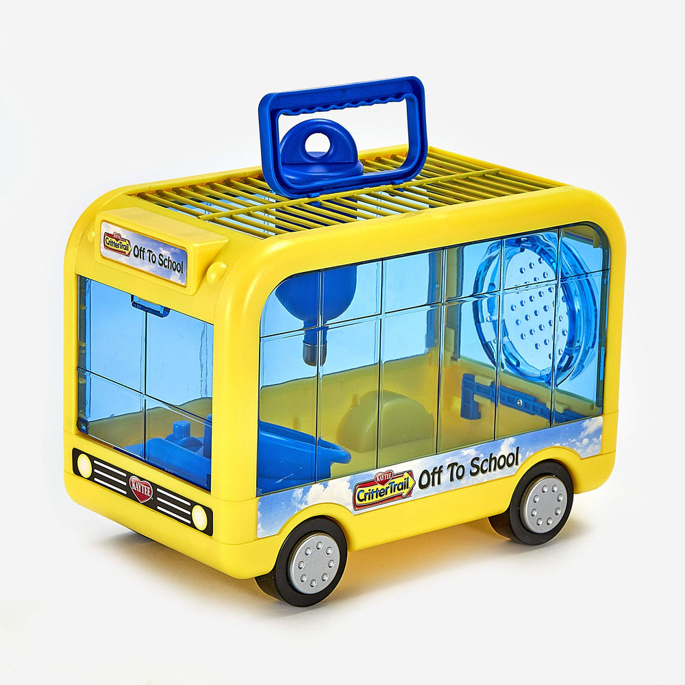 Kaytee CritterTrail Off-To-School espace d'habitat temporaire et transport.