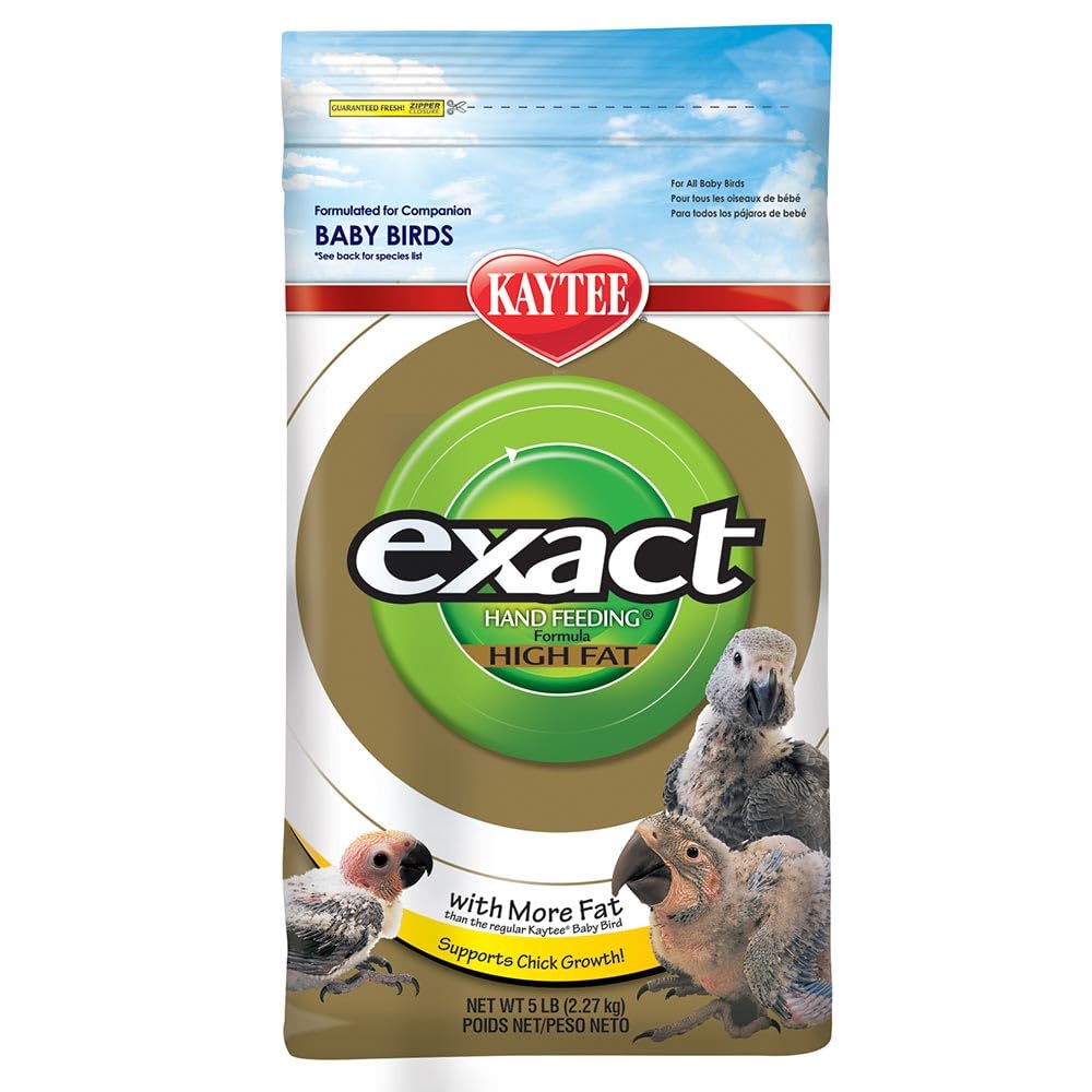 Kaytee Exact poudre nourrissage pour bébés oiseaux, pratique et adaptée