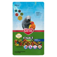 Kaytee Exact Rainbow nutrition extrudée sans coquilles pour moins de dégâts et nettoyage facilité