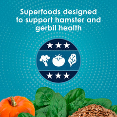 Grains super-aliments lin et épinards, Kaytee Forti-Diet Pro, goût attrayant et nutriments.