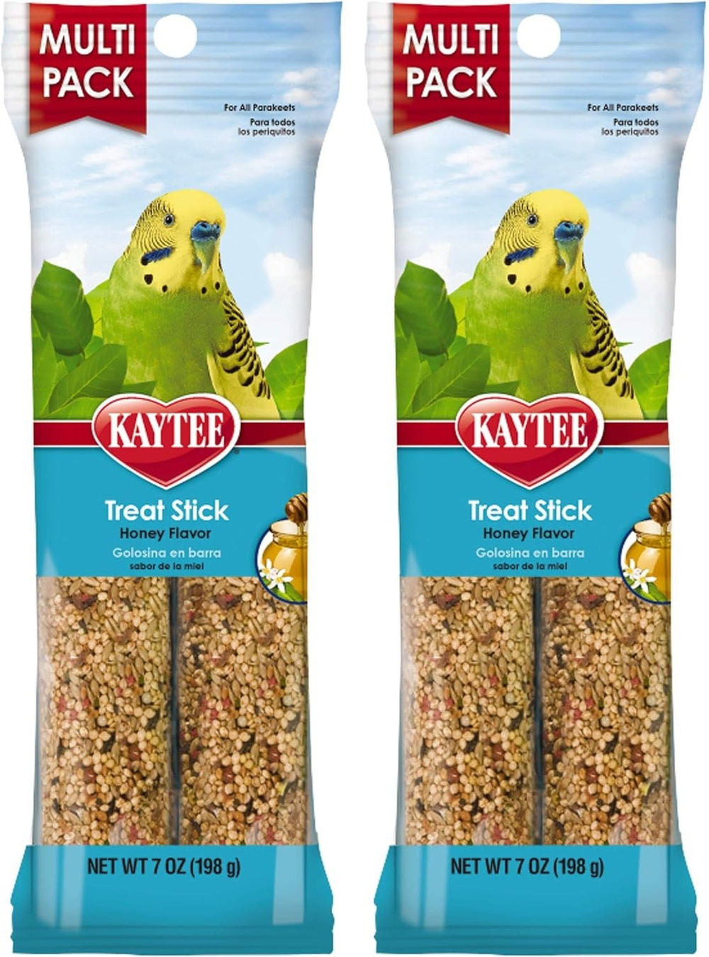 Kaytee Forti-Diet Pro Health Honey bâtonnets pour perruche, ensemble stimulant et diversifié
