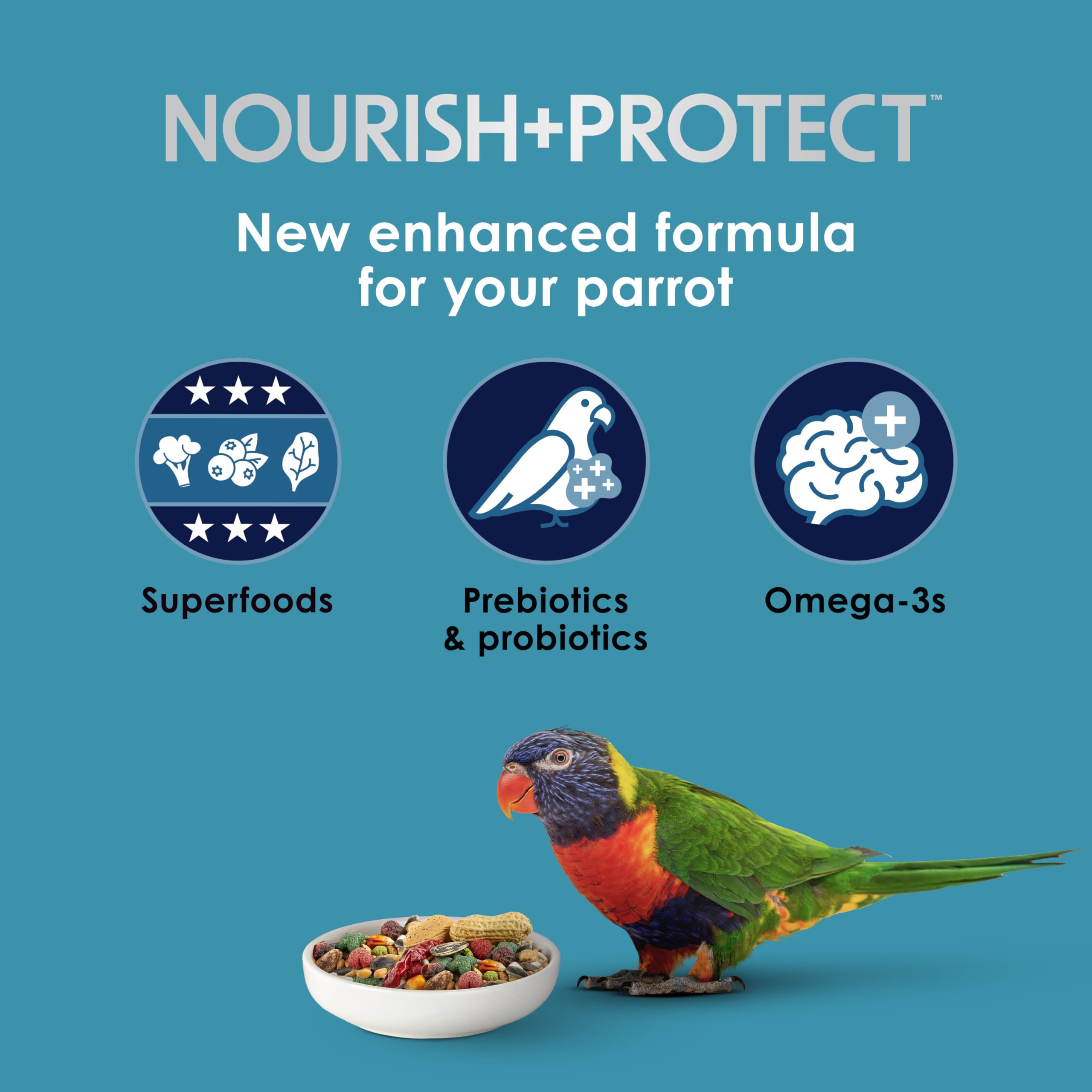 Kaytee Forti-Diet Pro Health graines de lin, richesse en nutriments