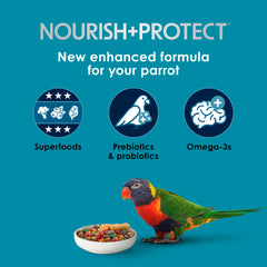 Kaytee Forti-Diet Pro Health graines de lin, richesse en nutriments