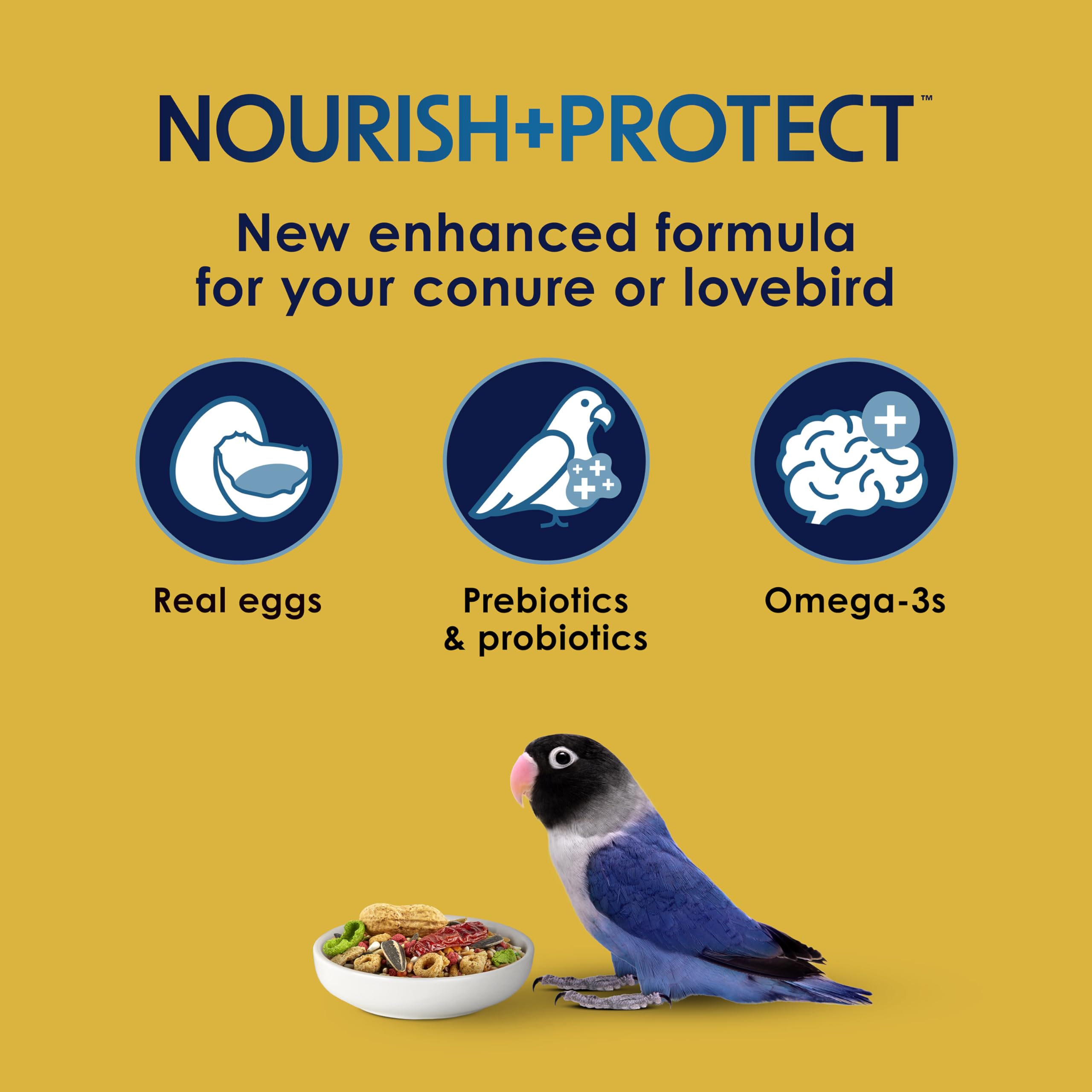 Kaytee Forti-Diet Pro Health prébiotiques et probiotiques pour la digestion.