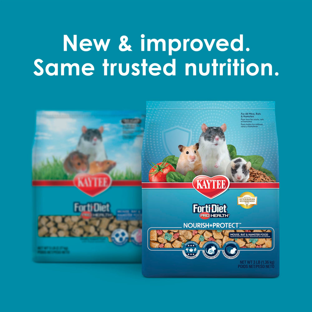 Kaytee Forti-Diet Pro Health : pellets pour rats, texture adaptée et nutrition