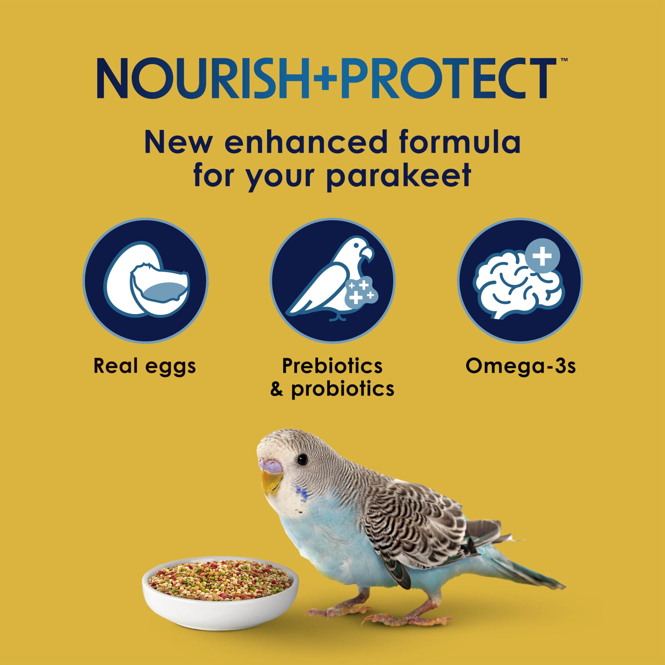 Kaytee Forti-Diet Egg-Cite pour perruche: prébiotiques et probiotiques pour une digestion saine