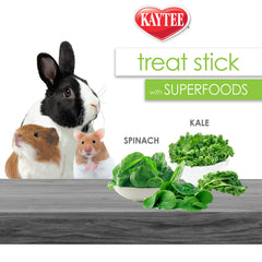 Kaytee Friandise Épinards et Kale, Oméga-3 pour une alimentation équilibrée.