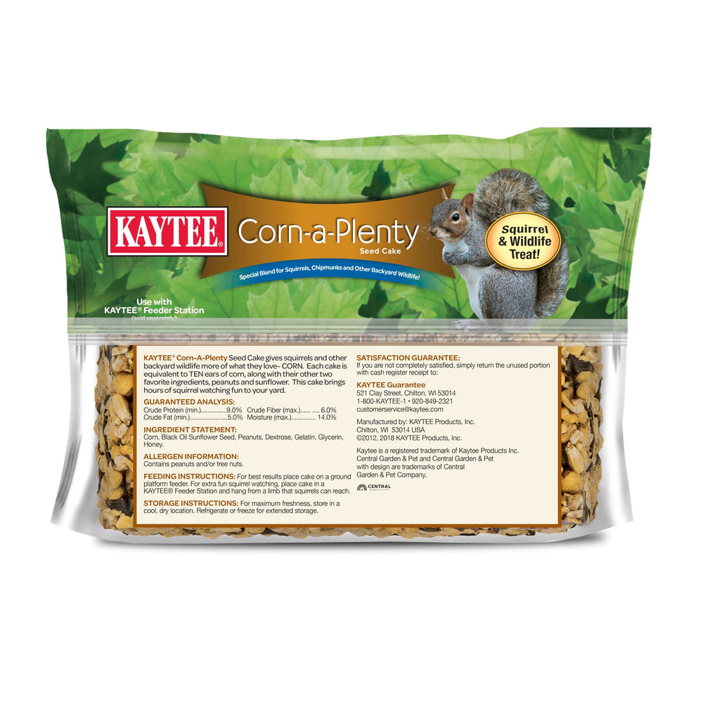 Kaytee Gateau attire faune sauvage sans perturber les oiseaux