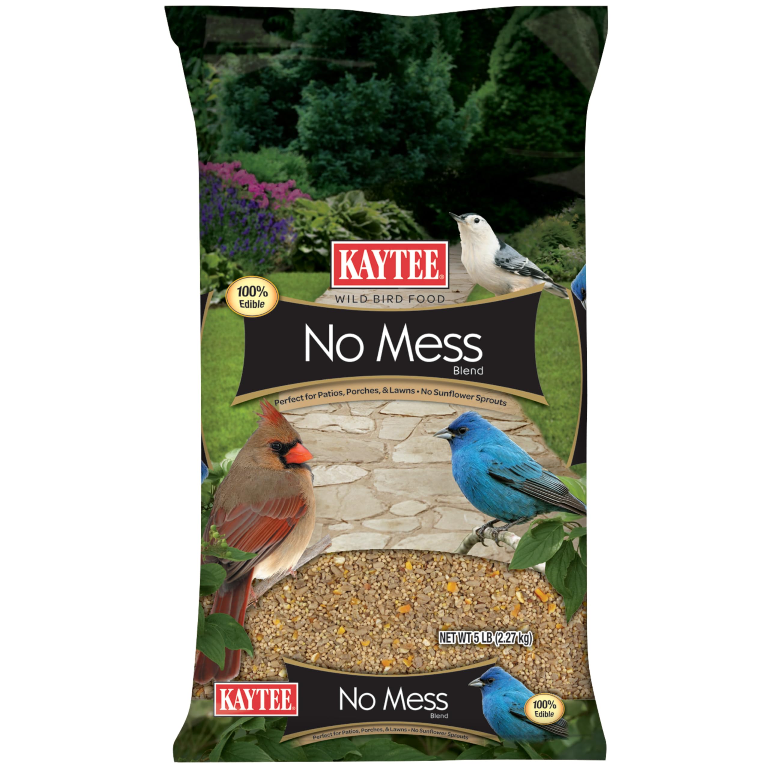 Kaytee graines-tournesol décortiquées, énergie rapide pour les oiseaux, sans coquilles.