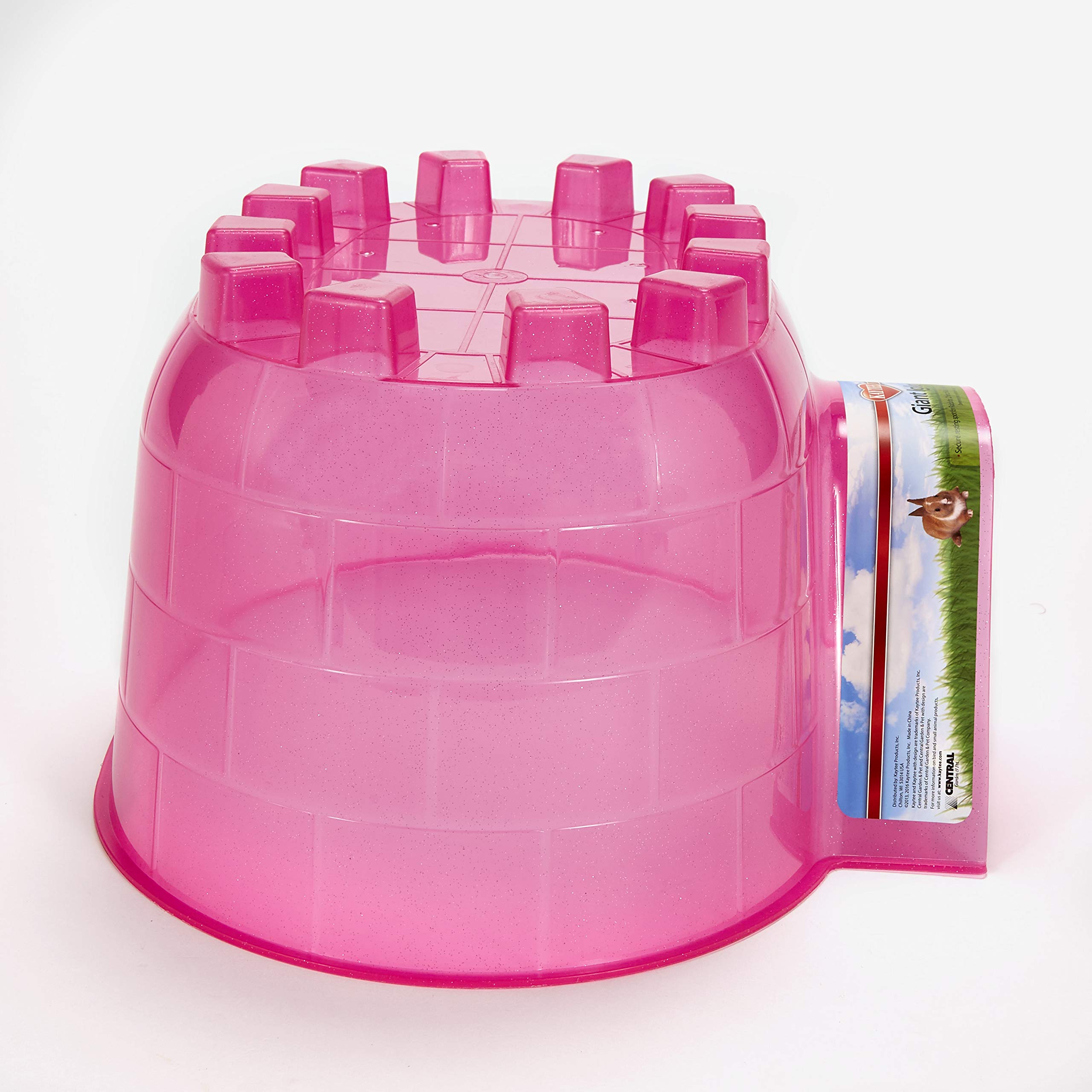 Kaytee Igloo Habitat vert: stimule les instincts de nidification et offre un abri confortable.