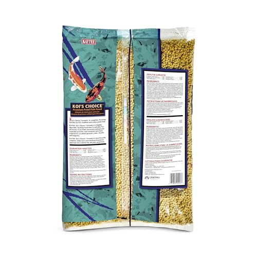 Kaytee Koi's Choice granules flottants stimulent l'appétit et le bien-être des poissons.
