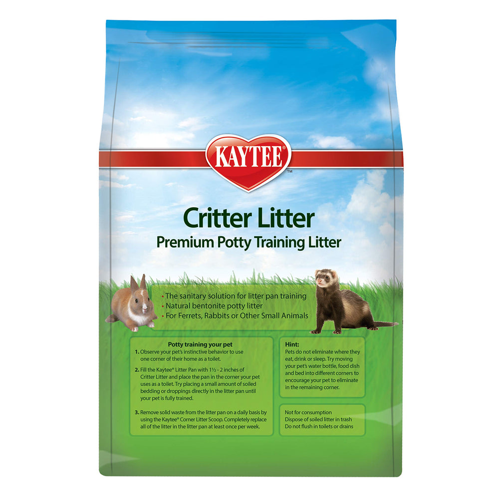 Kaytee Litière Critters – Contrôle des odeurs pour une cage plus agréable.