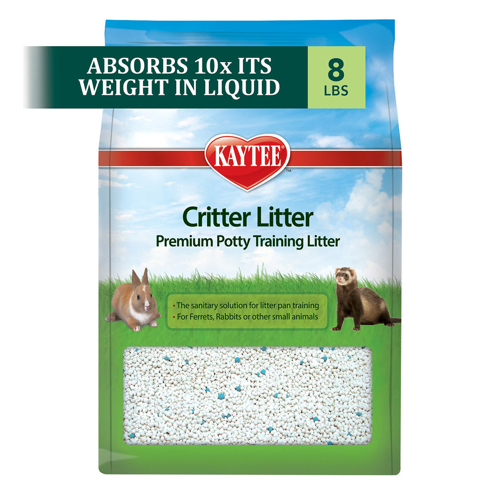 Kaytee Litière Critters – Granulats absorbants, absorption rapide pour une cage plus propre.