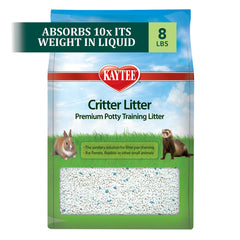 Kaytee Litière Critters – Granulats absorbants, absorption rapide pour une cage plus propre.