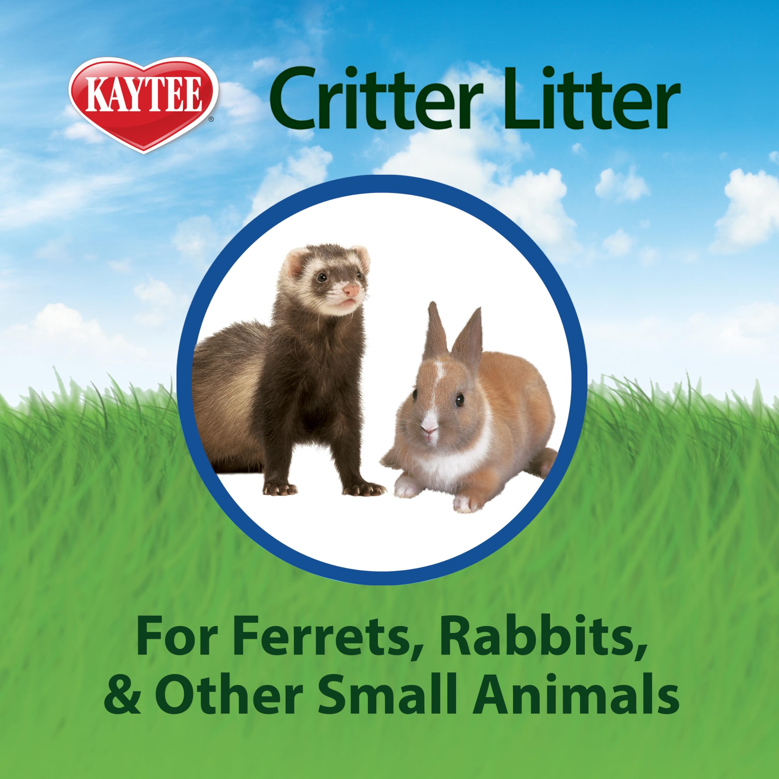 Kaytee Litière Critters – Non toxique, sécurité assurée pour les petits animaux.