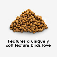 Kaytee Nutri Soft présente des pellets sans colorants artificiels pour une alimentation naturelle.