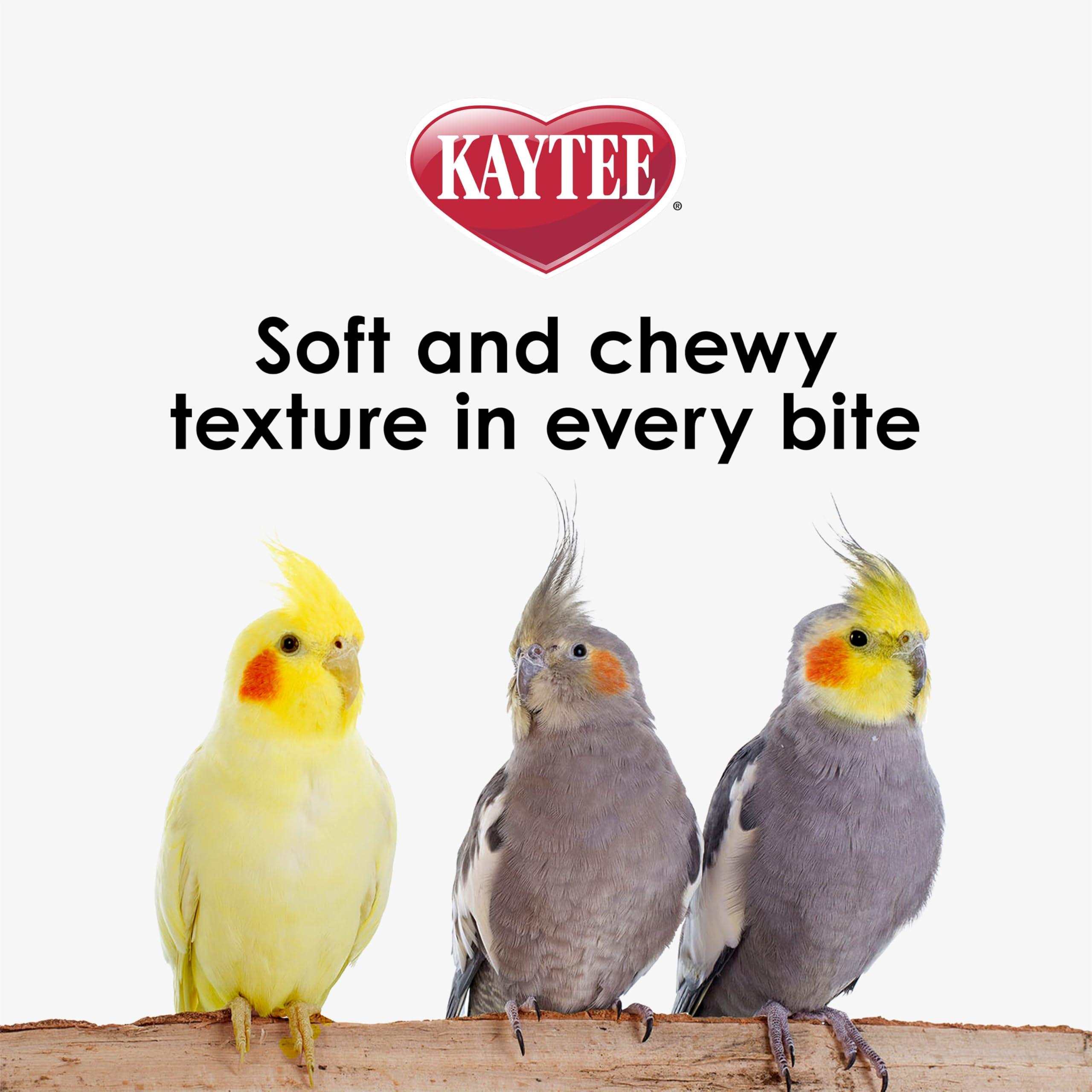Kaytee NutriSoft aide à stimuler l'appétit des perruches.