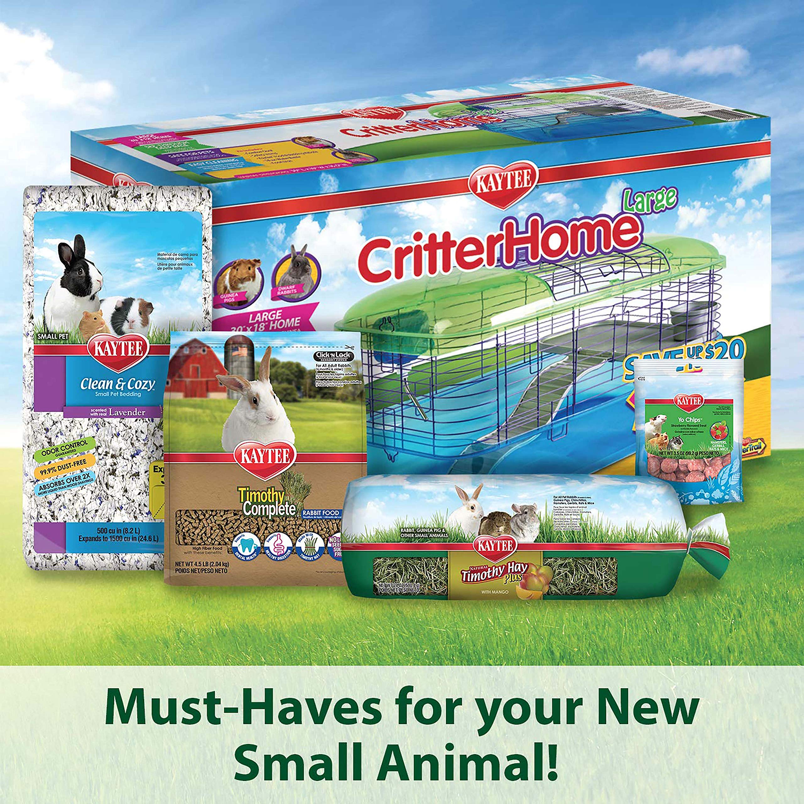 Kaytee pellets bois polyvalente pour oiseaux et petits animaux : usage flexible.