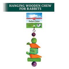 Kaytee Perfect Chews : tronc en bois pour mordillage et jeu actif.