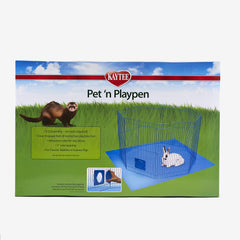 Kaytee Pet-N-Playpen : enclos polyvalent pour lapins et cochons d'Inde, pratique et sûr.