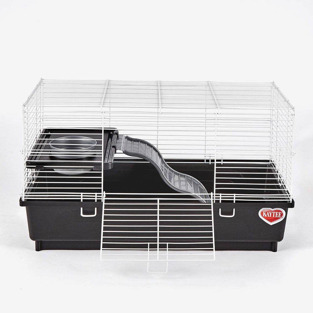 Kaytee Mon Premier Habitat pour rats étagères et rampes faciles à nettoyer.