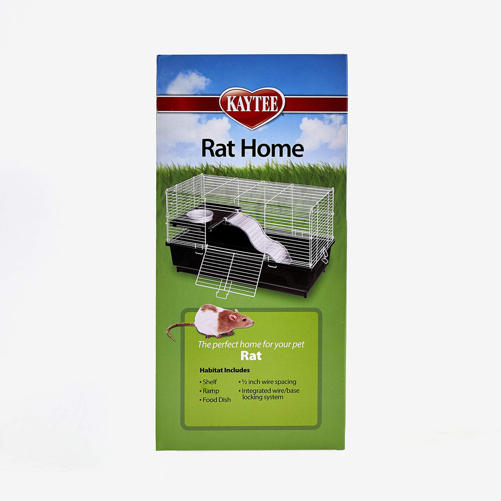 Kaytee Mon Premier Habitat pour rats avec étages pour exercice.