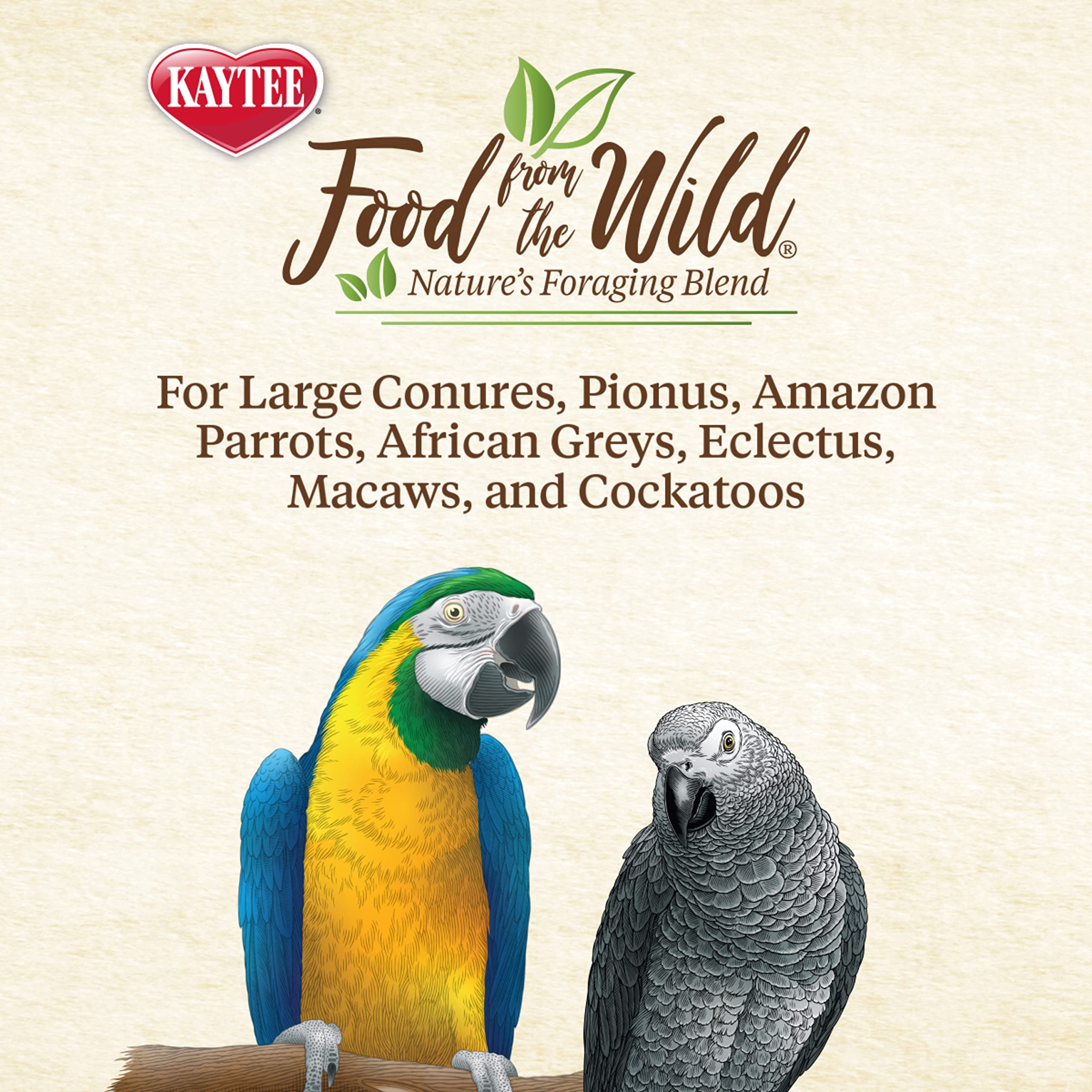 Kaytee piment séché, touche piquante adaptée aux oiseaux.