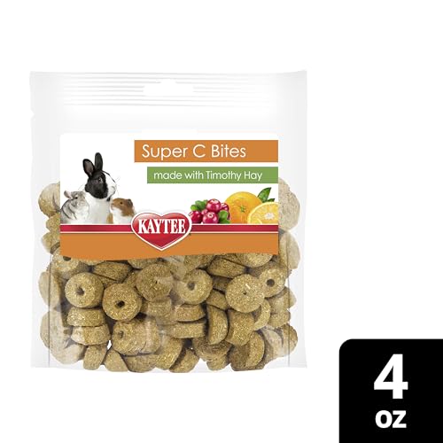 Kaytee Super C Bites idéales comme pause goûter pour petits animaux
