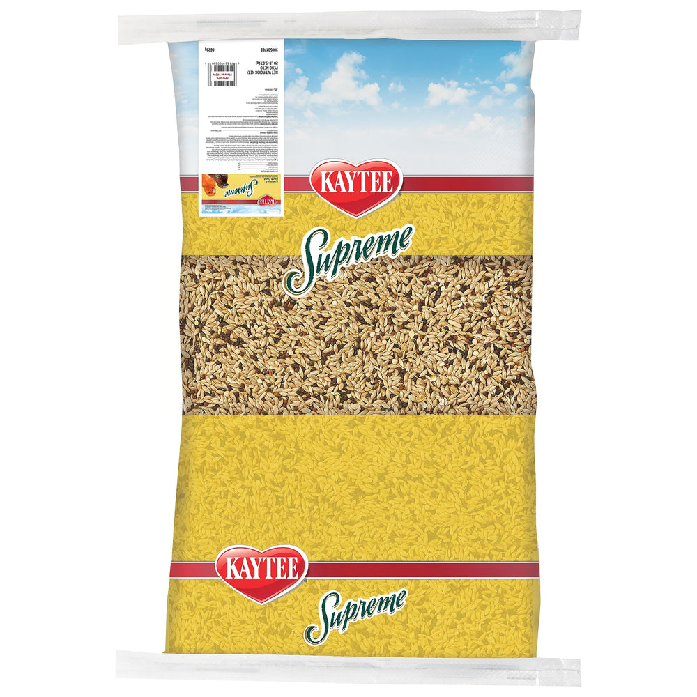Kaytee Supreme – 150 ans d excellence et qualité démontrés par le produit.