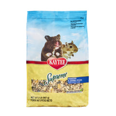 Kaytee Supreme graines naturelles pour hamster et gerbille, alimentation saine et variée.