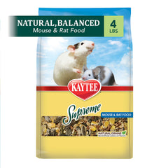 Kaytee Supreme pellets-et-grains-divers, alimentation equilibrée pour souris et rats.